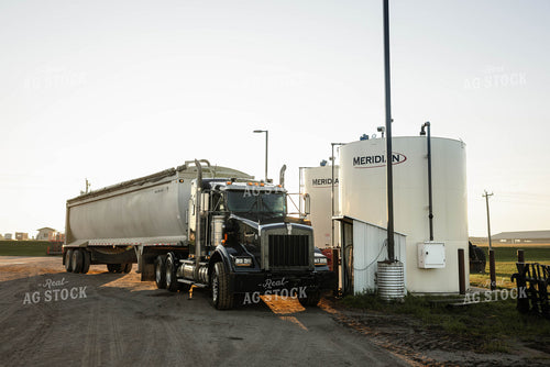 Fueling Up Semi 152992