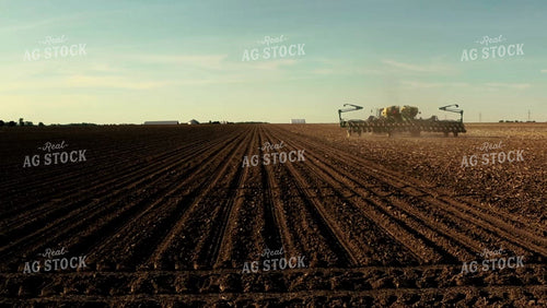 Driving through Field with Planter 2953