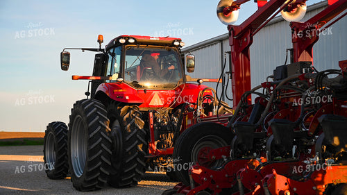Farmer Preparing to Plant 25347