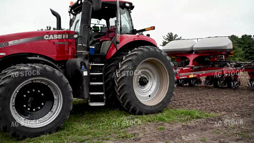 Farmer Climbing into Cab - 172