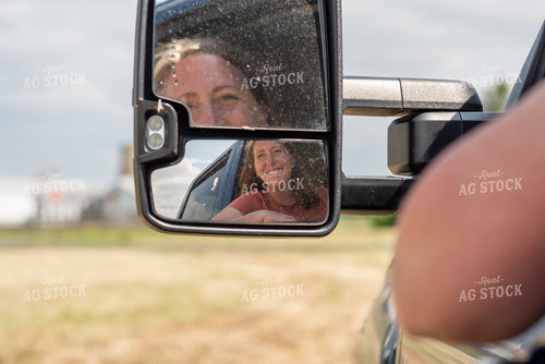 Farmer in Reflection 76520