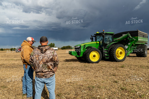 Farmers Talking in Field 65096