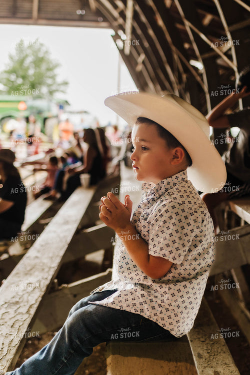 Kid in Grandstands 115164