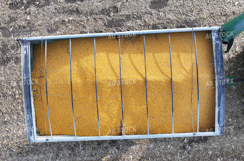 Aerial of Grain in Wagon 141500