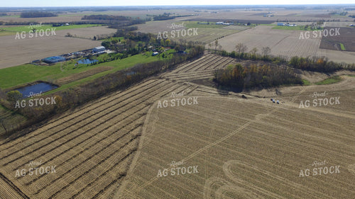 Aerial View of Farmland 85047