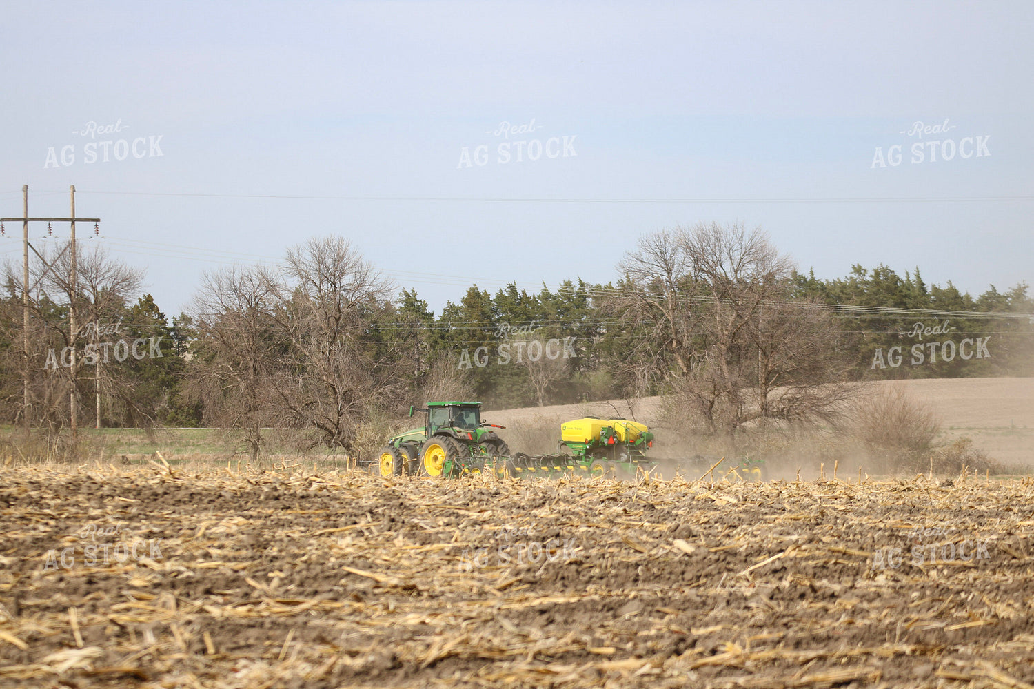 Planting in No Till Field 82446