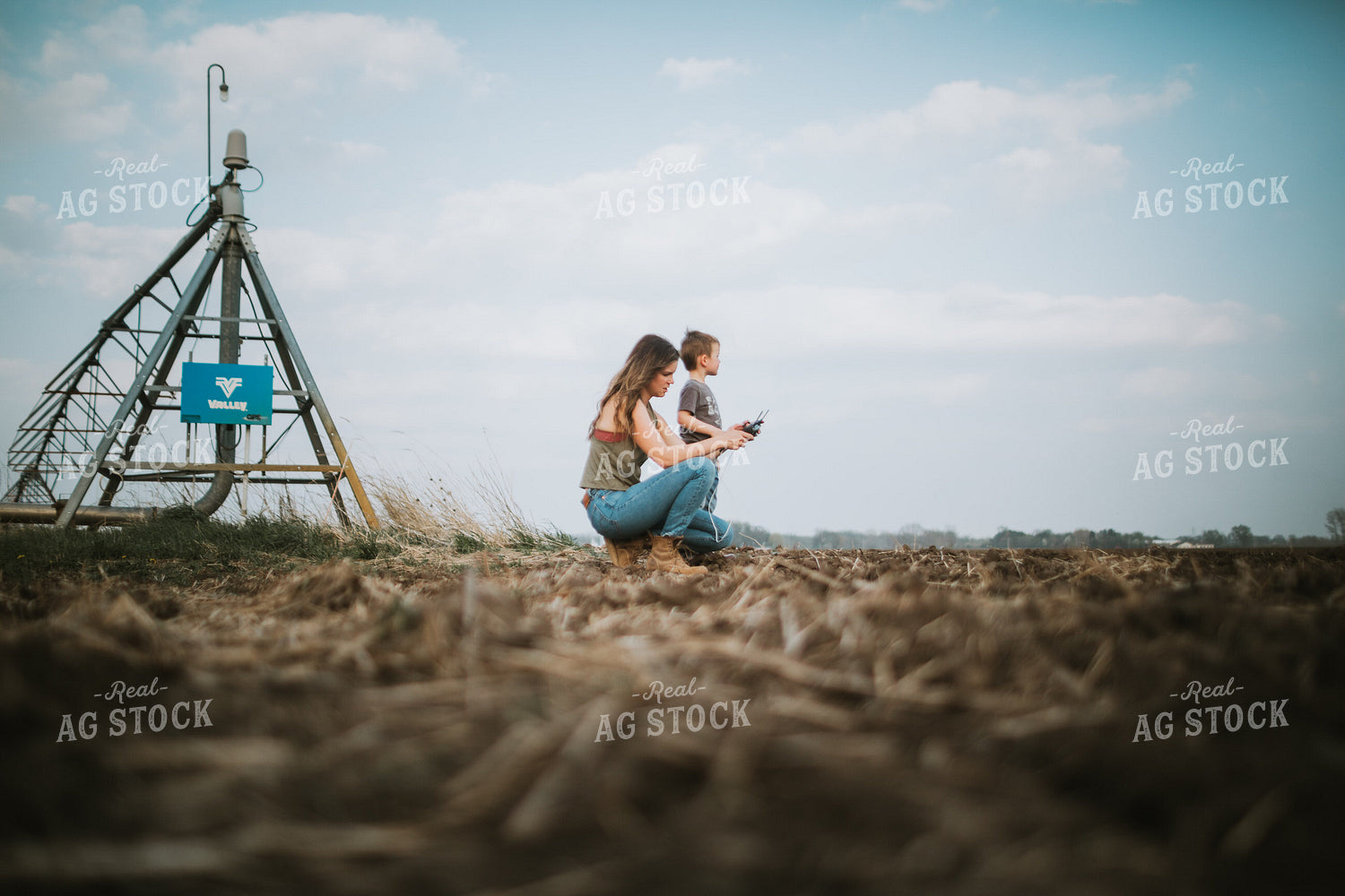 Farmer with Drone 5617