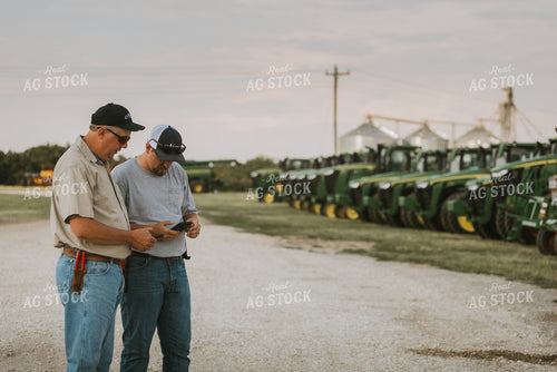 Farmers Using Phones 7769