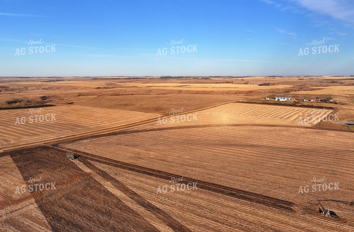 Aerial of Plowing 141200